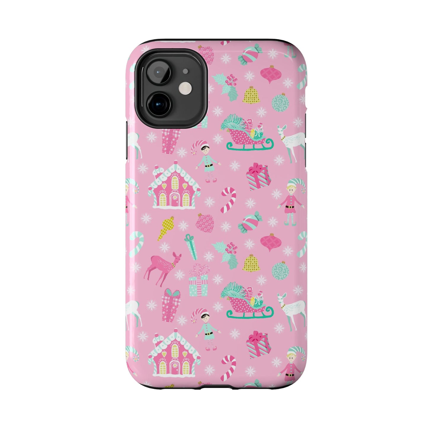 Pastel Christmas Tough Phone Cases