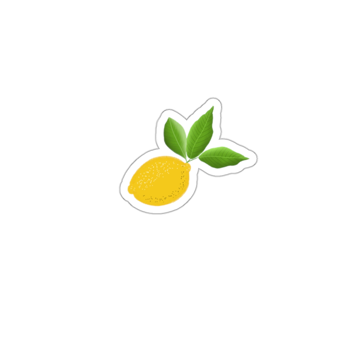 Lemon Die Cut Sticker