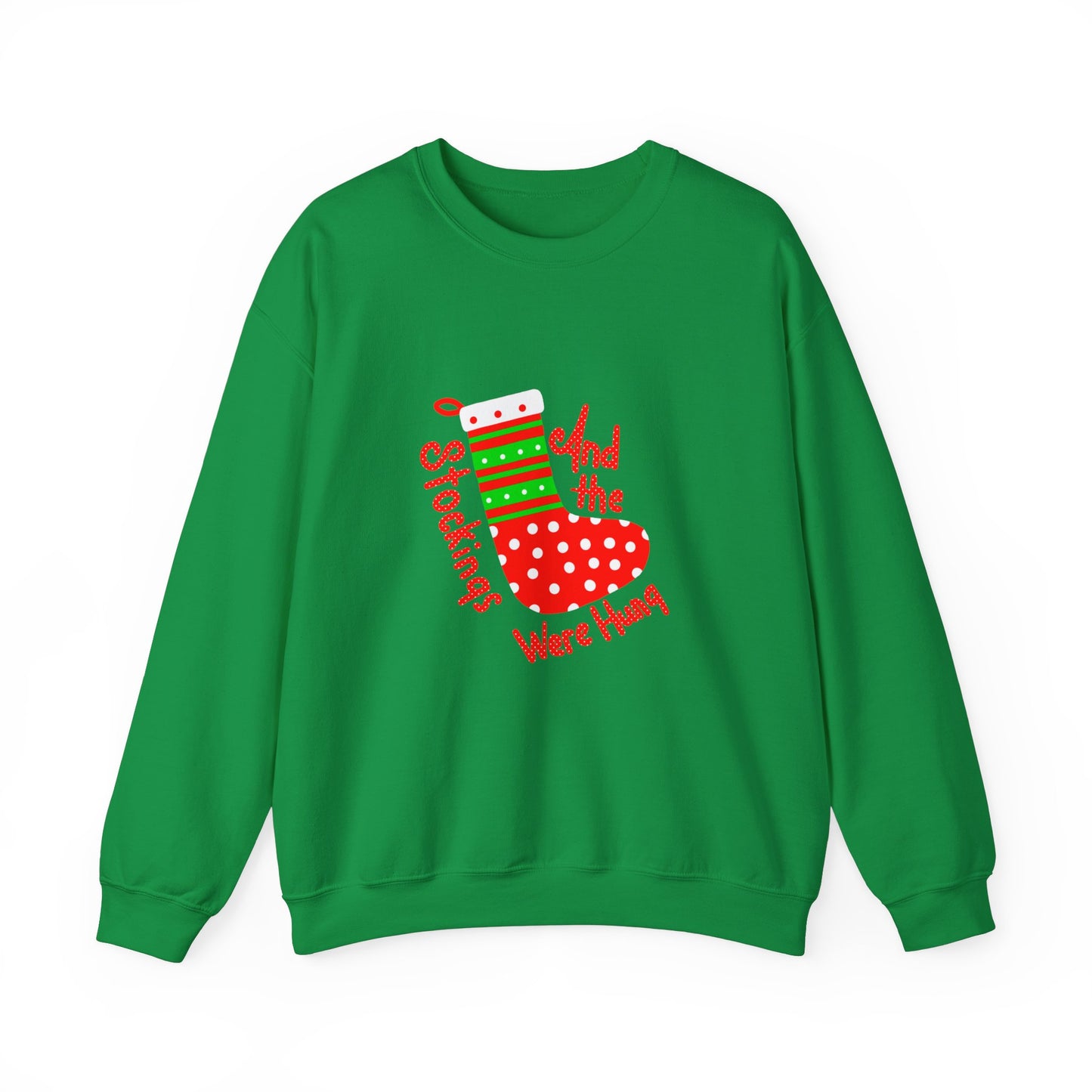 Christmas Stocking Unisex Heavy Blend™ Crewneck Sweatshirt