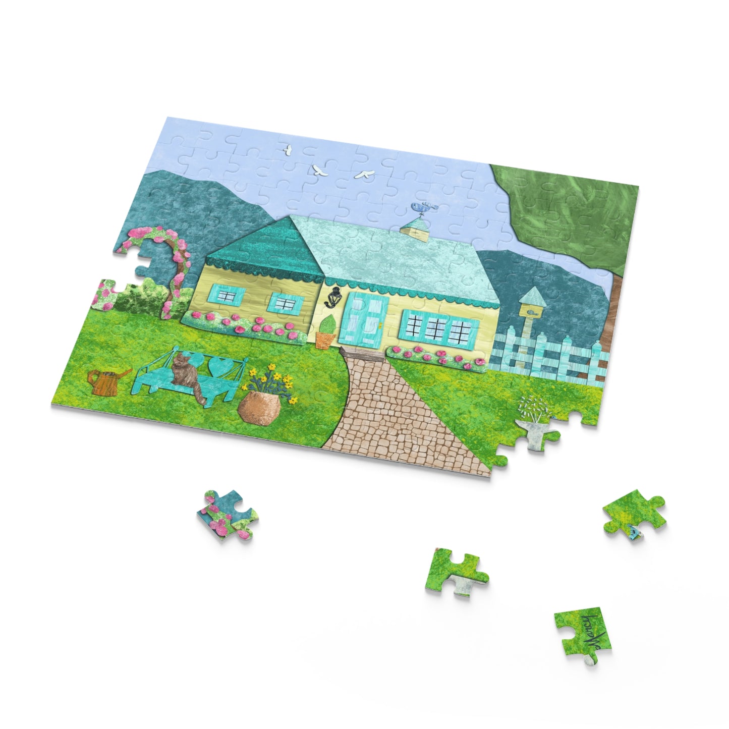 Enchanted Cottage Puzzle (120, 252, 500-Piece)