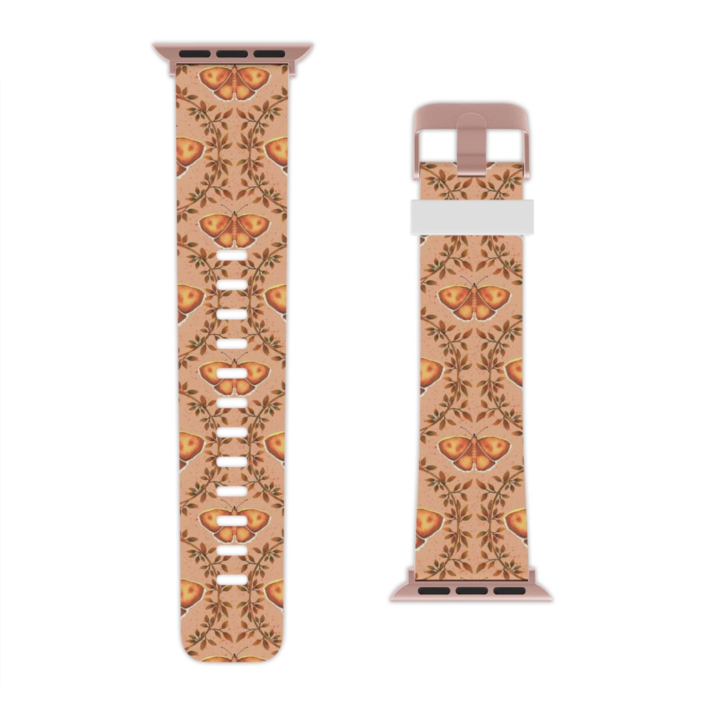 Moths and Vines Watch Band for Apple Watch