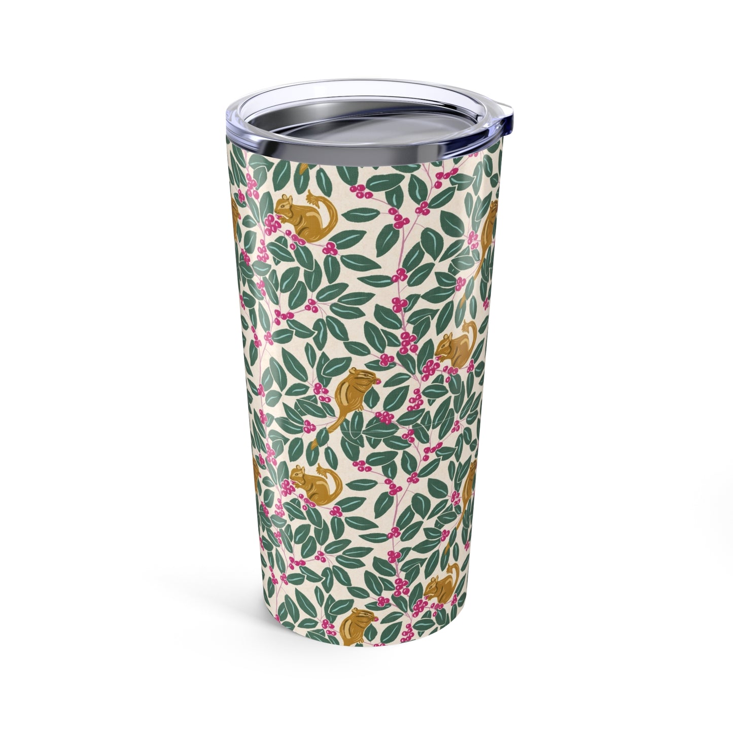 Wintergreen and Chipmunks Tumbler