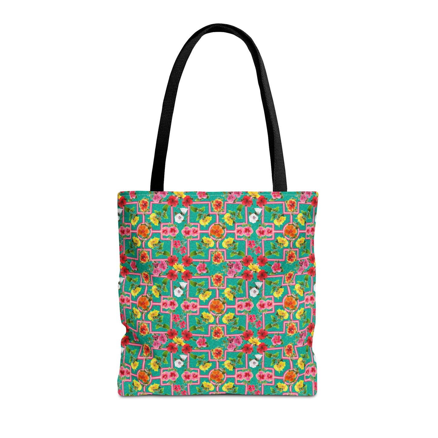 Formal Hibiscus Garden Tote Bag
