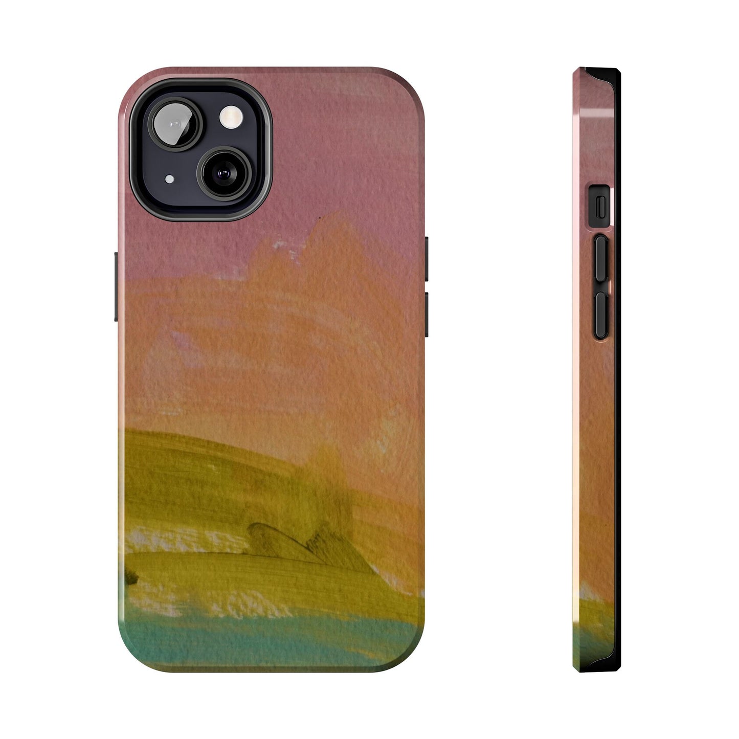 Abstract Soft Pastels Tough Phone Cases