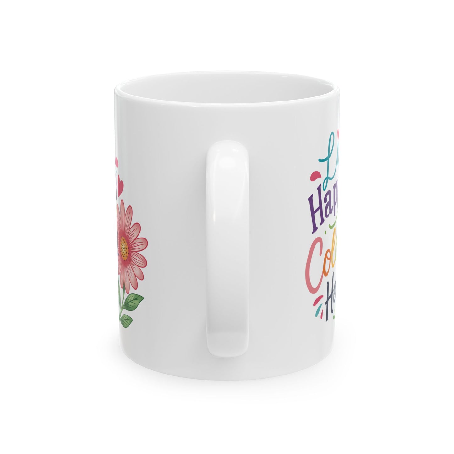 Life Happens Coloring Helps Ceramic Mug 11oz & 15oz