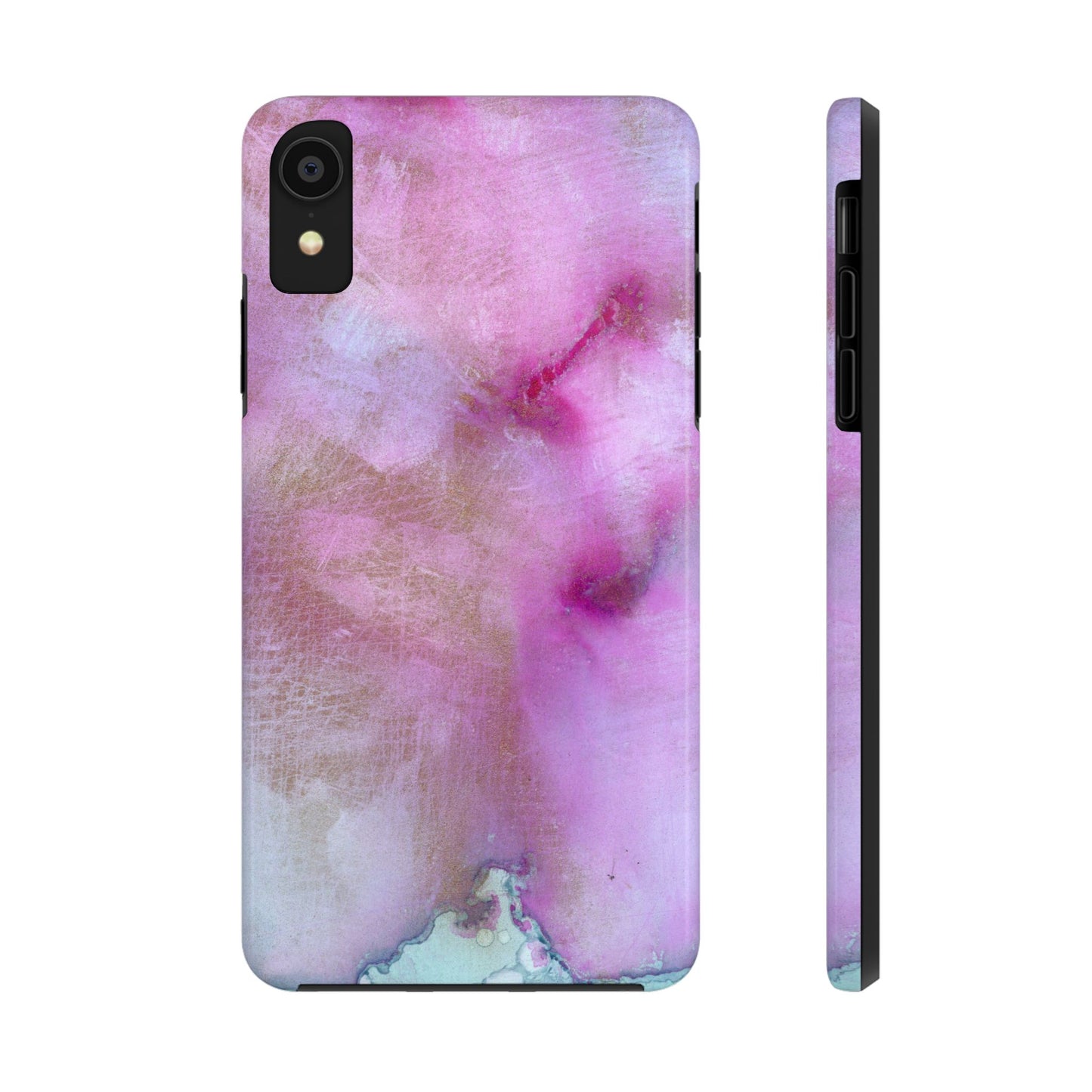 Abstract Soft Pinks Tough Phone Cases