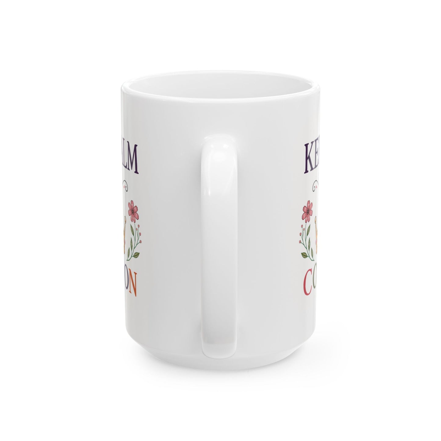 Keep Calm & Color On Ceramic Mug 11oz & 15oz