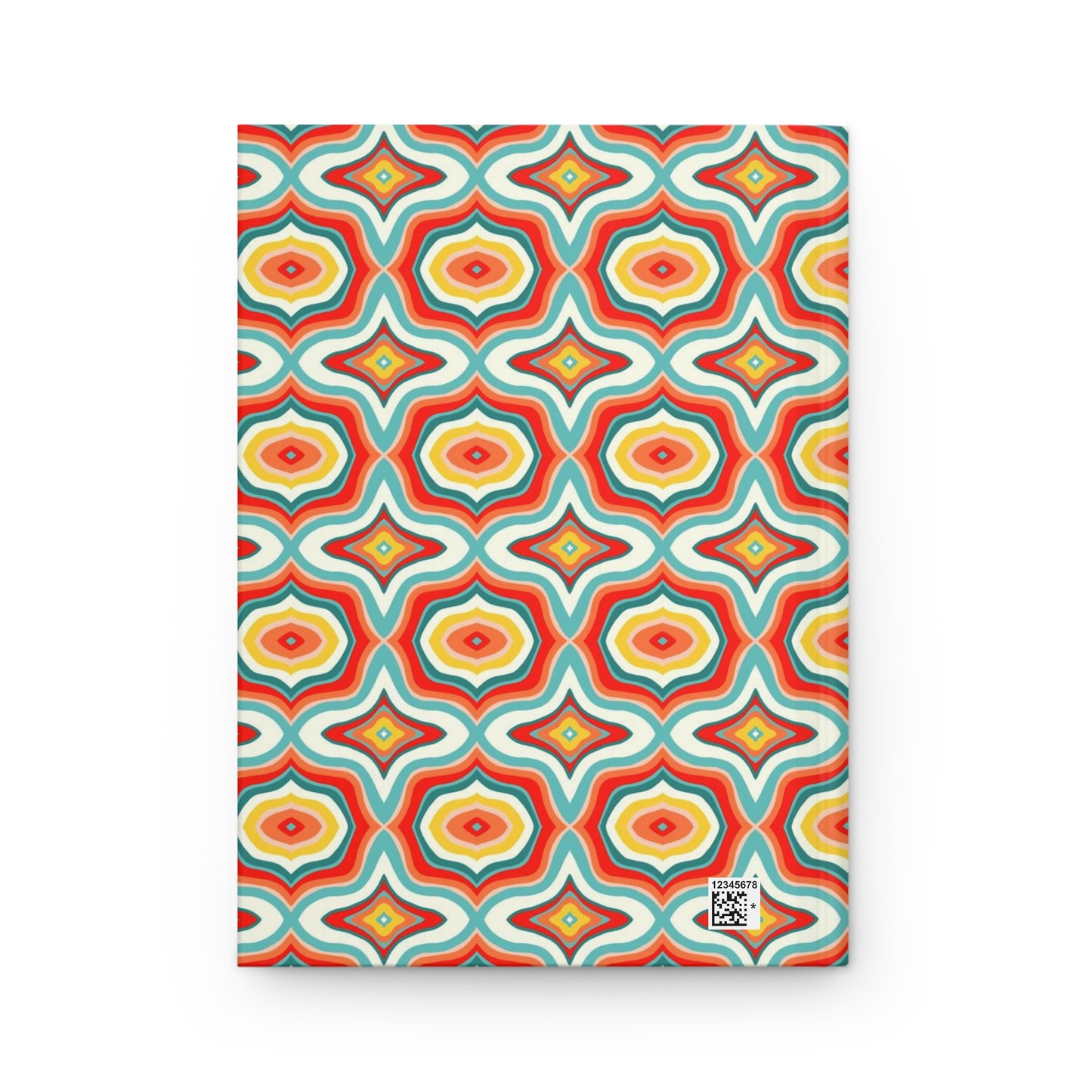 Groovy Waves Hardcover Journal Matte