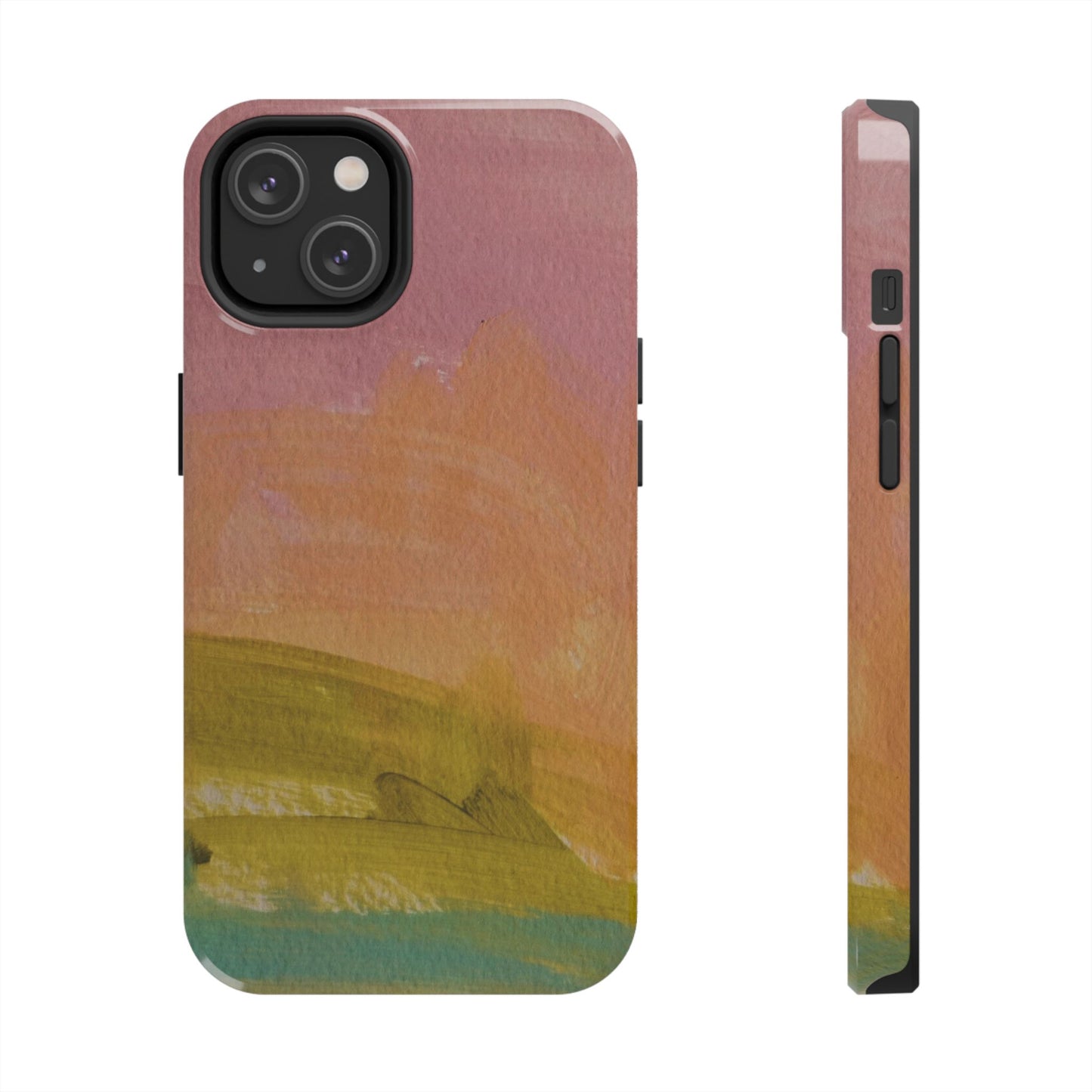 Abstract Soft Pastels Tough Phone Cases