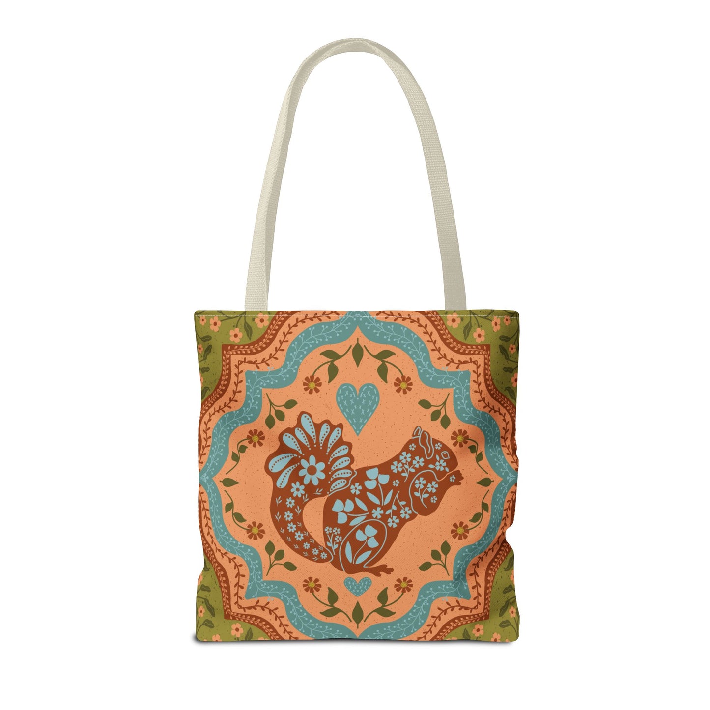 Scandi Woodland Squirrel Tote Bag
