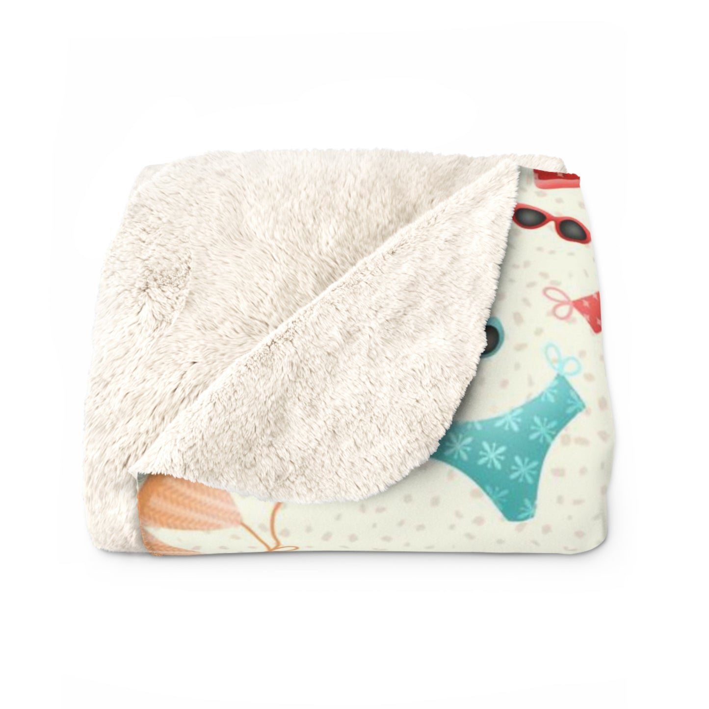 Bikinis Sherpa Fleece Blanket