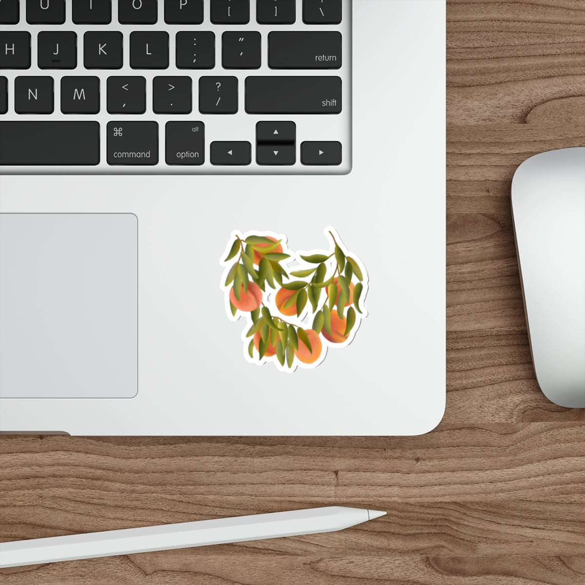 Peaches Die Cut Sticker