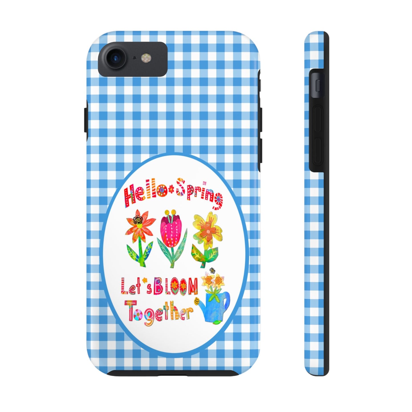 Hello Spring Collage Tough Phone Cases