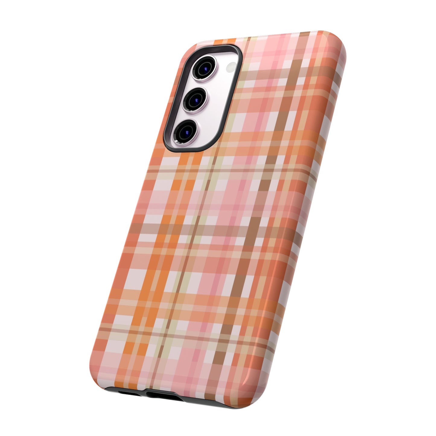 Soft Autumn Plaid Tough Cases