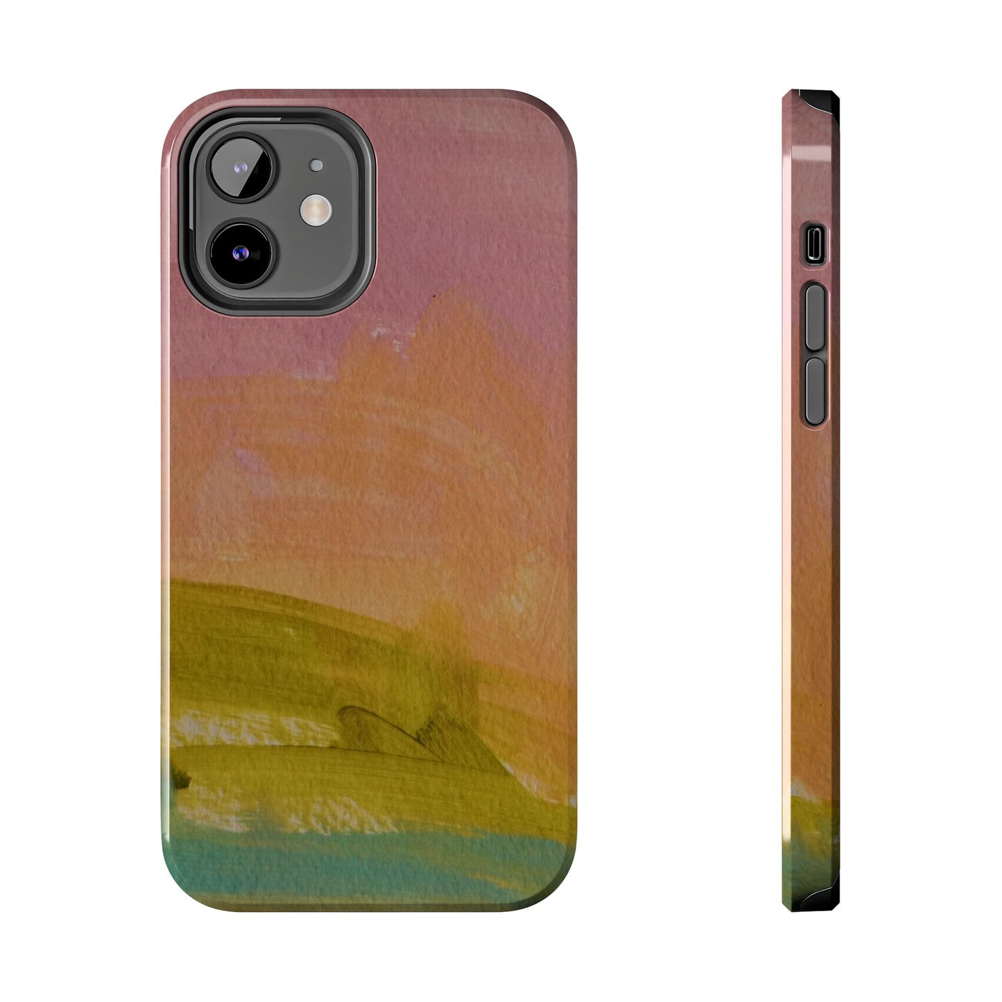 Abstract Soft Pastels Tough Phone Cases