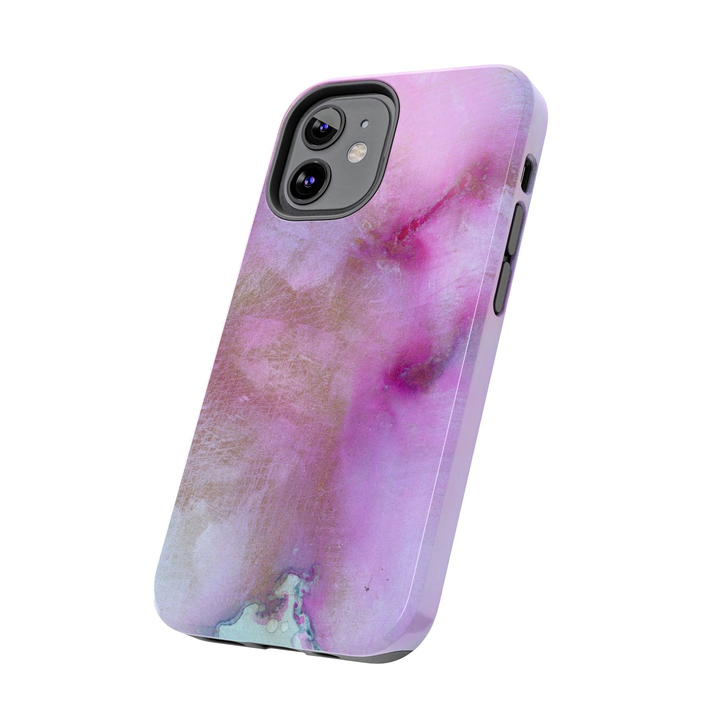 Abstract Soft Pinks Tough Phone Cases