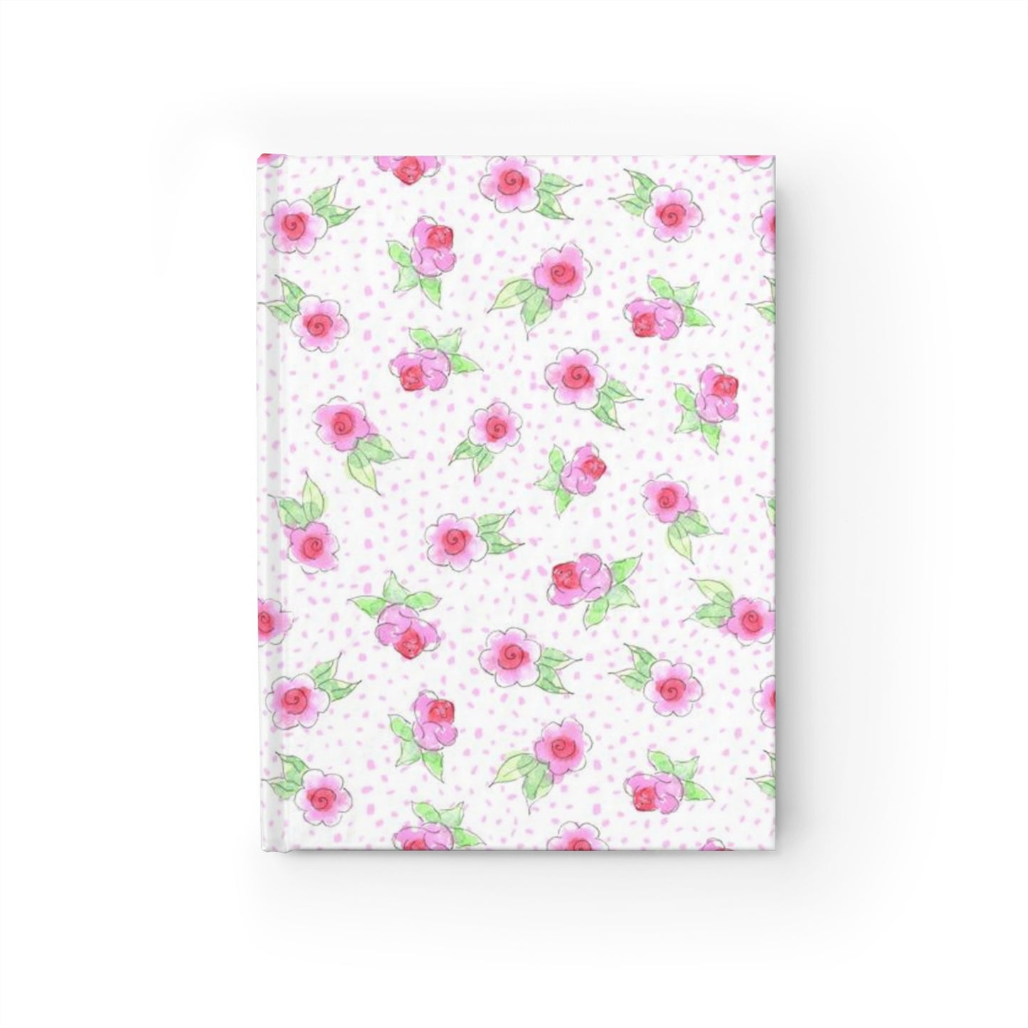 Maria’s Pink Roses Chintz Design - Journal - Blank