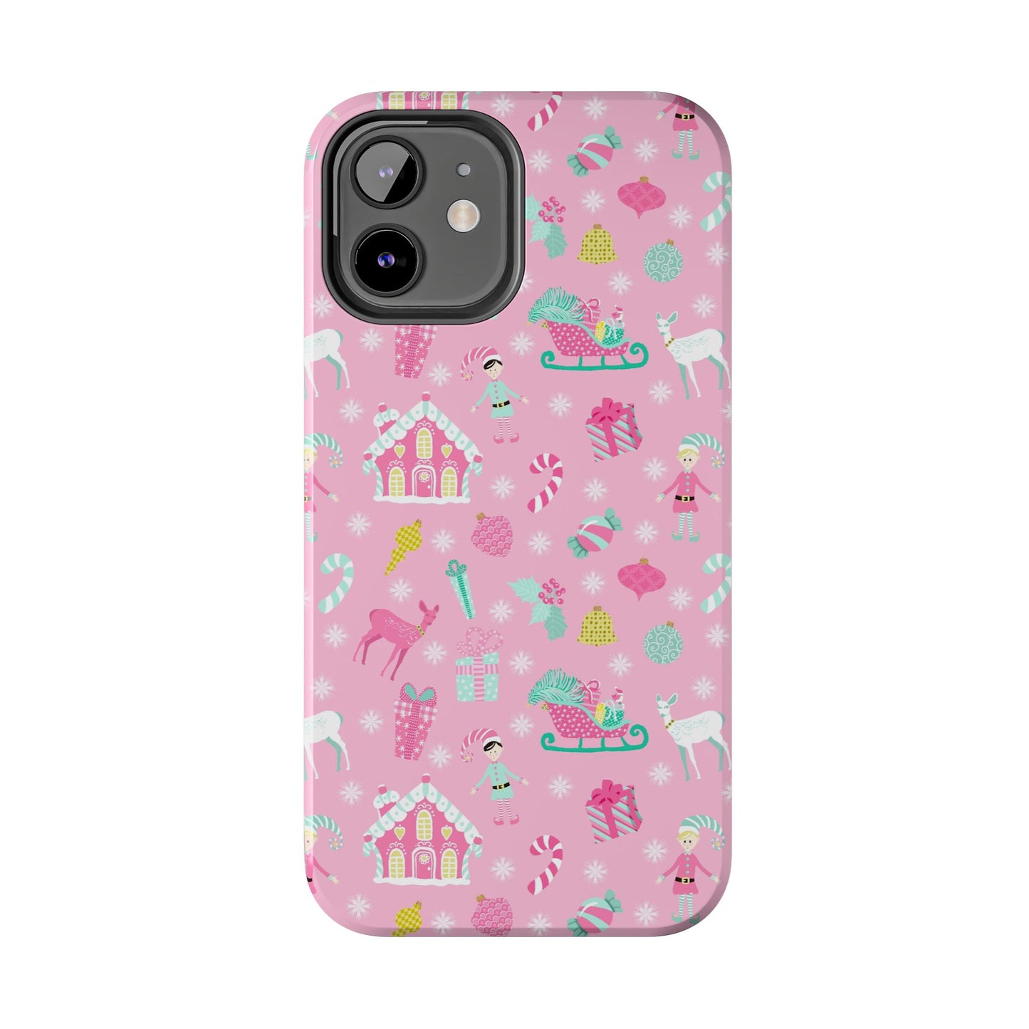 Pastel Christmas Tough Phone Cases