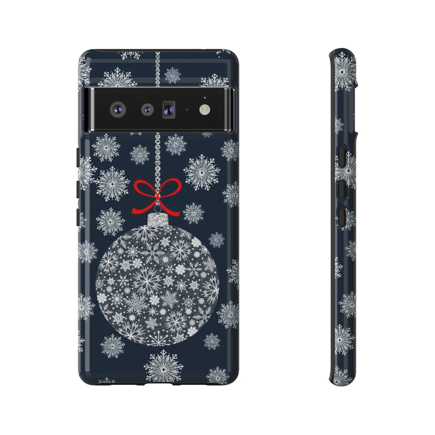 Sparkly Snowflake Bauble Tough Cases - Snowflake Bauble phone case