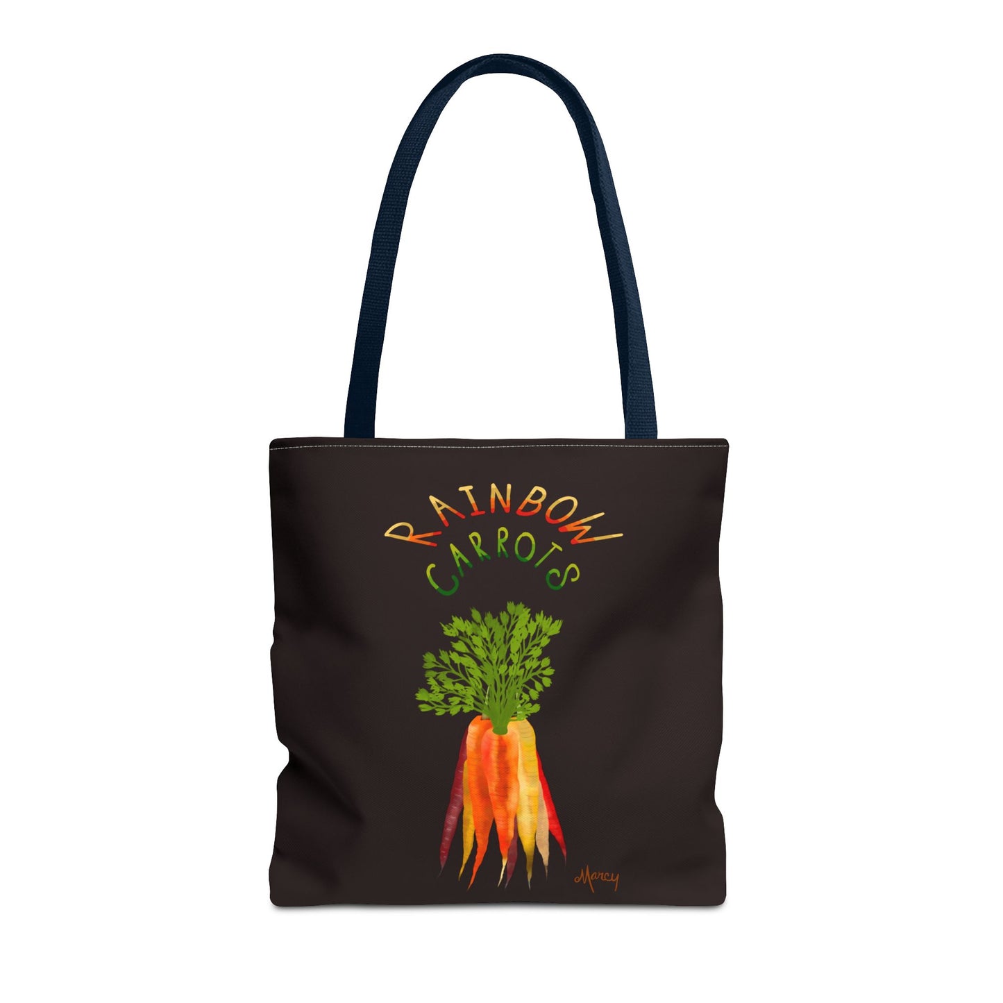 Rainbow Carrots Tote Bag