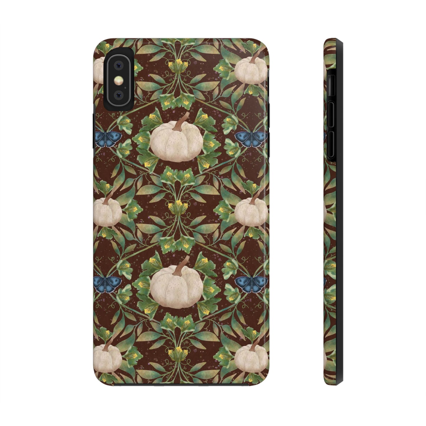 White Pumpkins Tough Phone Cases