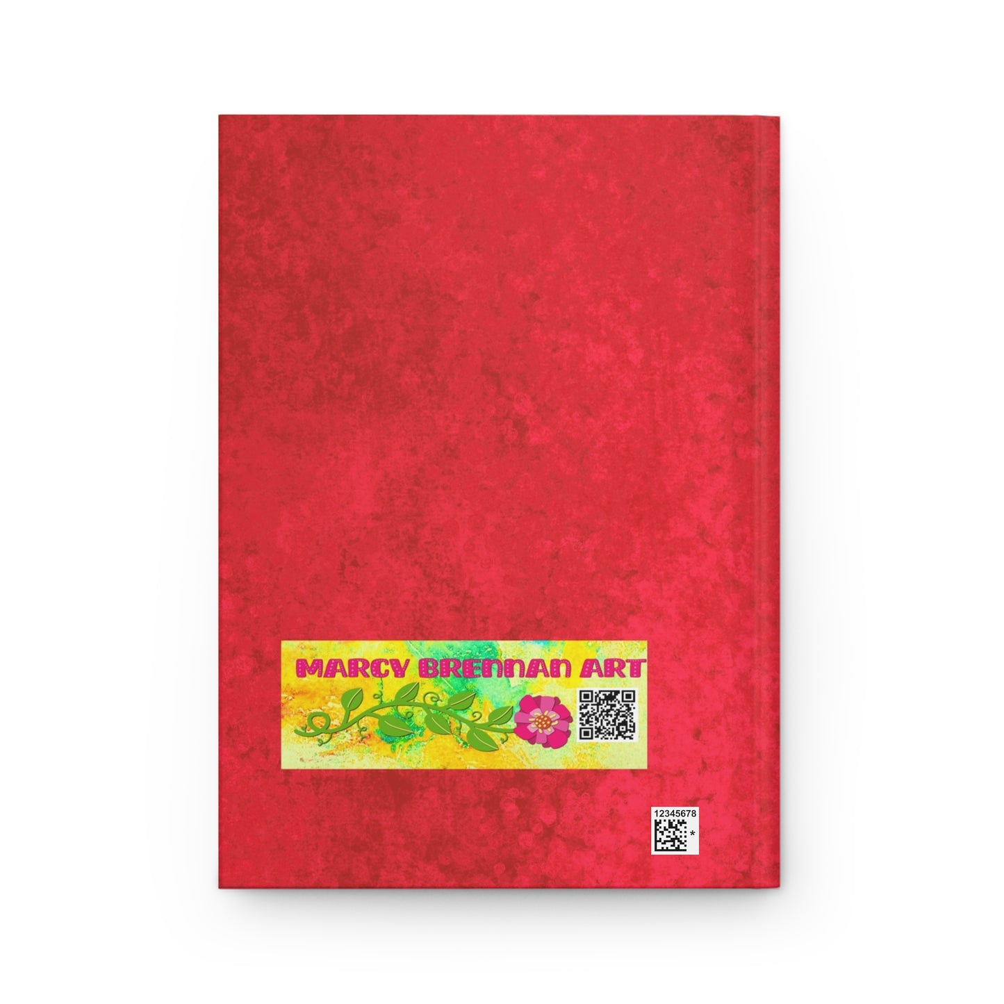 Boho Butterfly Collage Hardcover Journal Matte