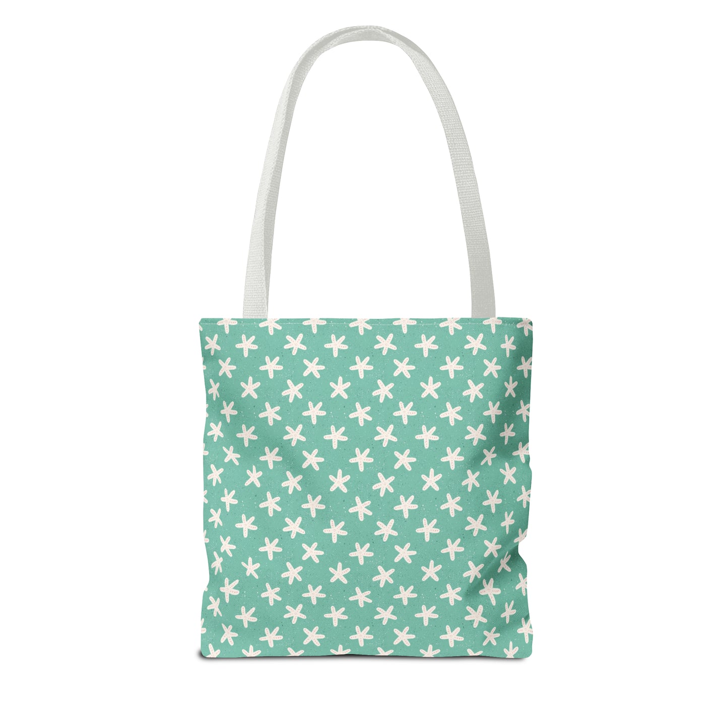 Starfish on Sea Green Tote Bag