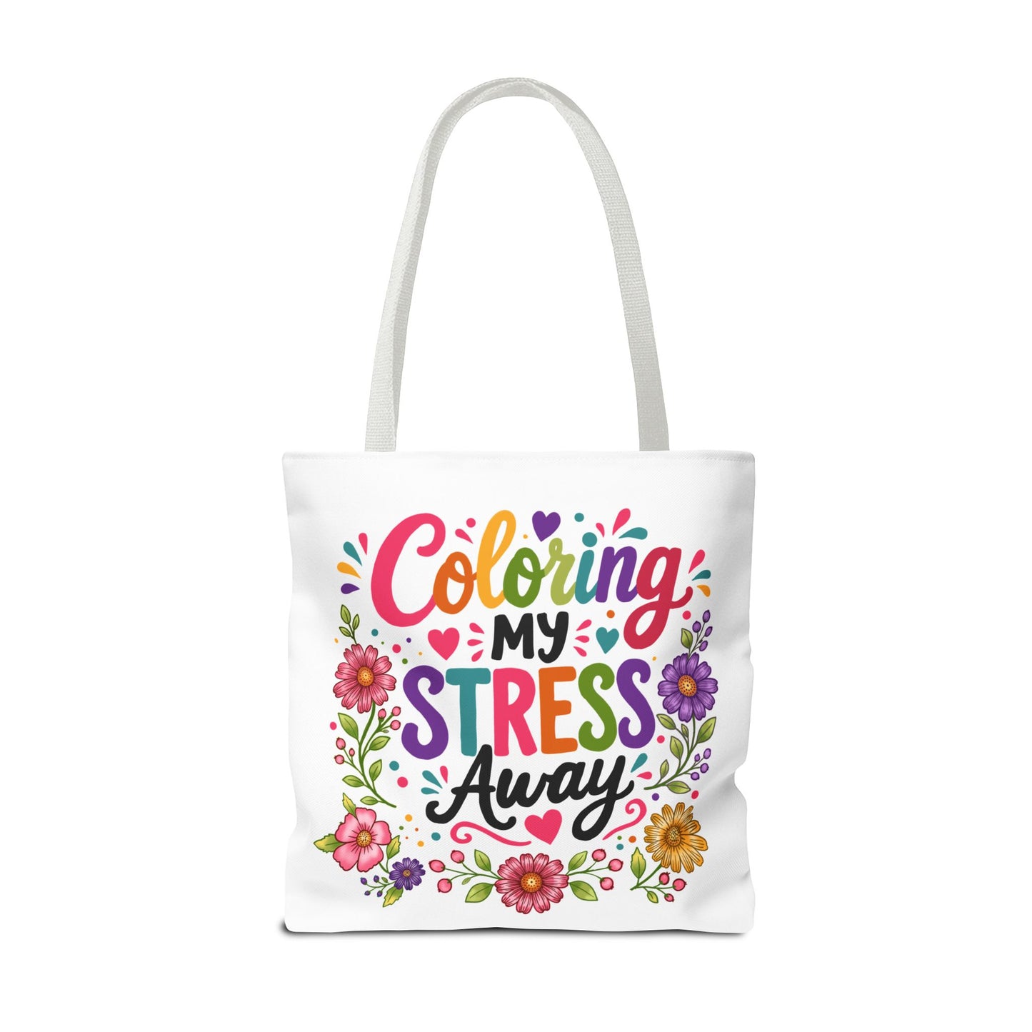 Coloring My Stress Away Tote Bag