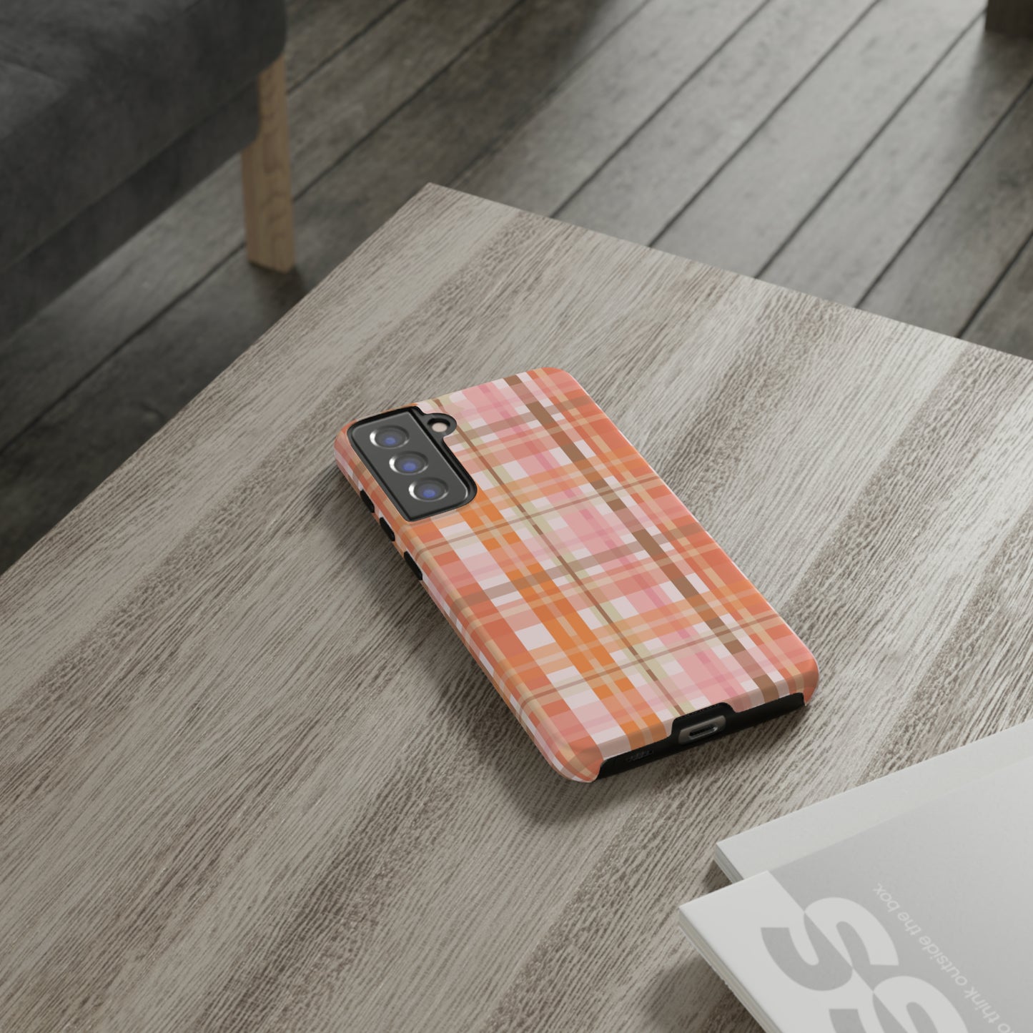 Soft Autumn Plaid Tough Cases