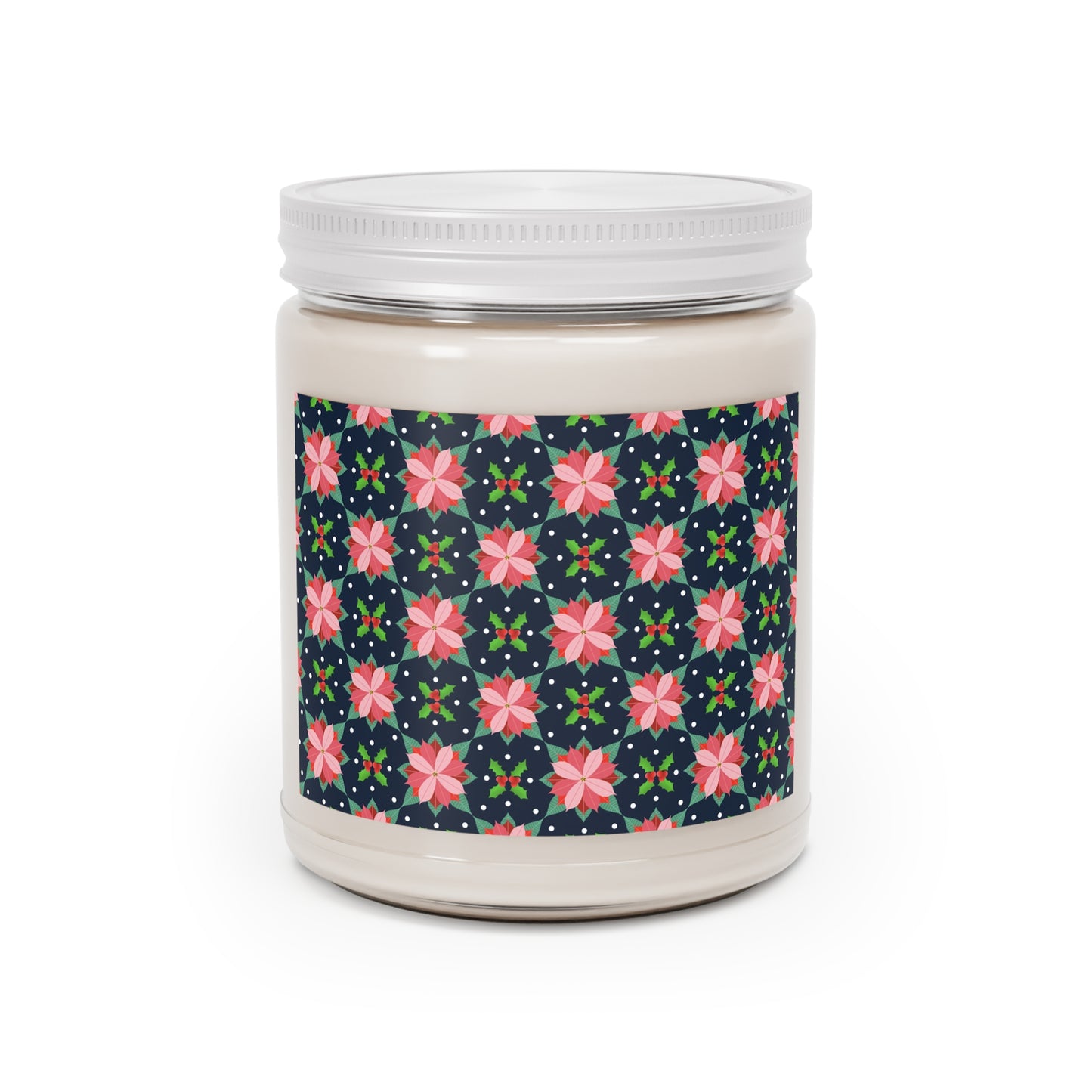 Poinsettias Scented Candles, 9oz