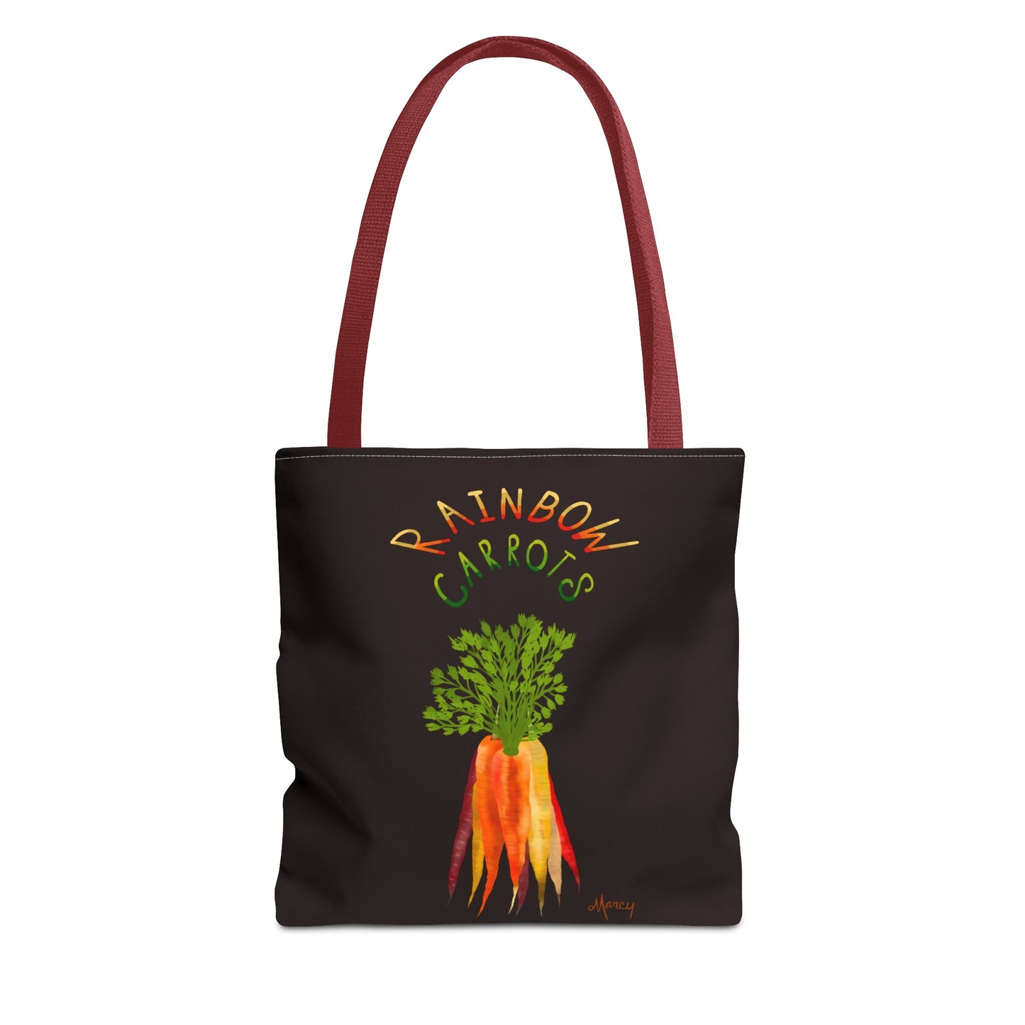 Rainbow Carrots Tote Bag