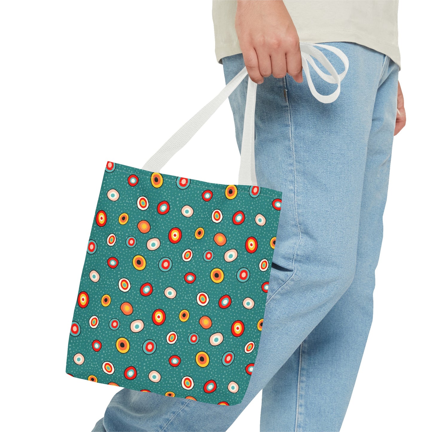 Funky Circles Tote Bag