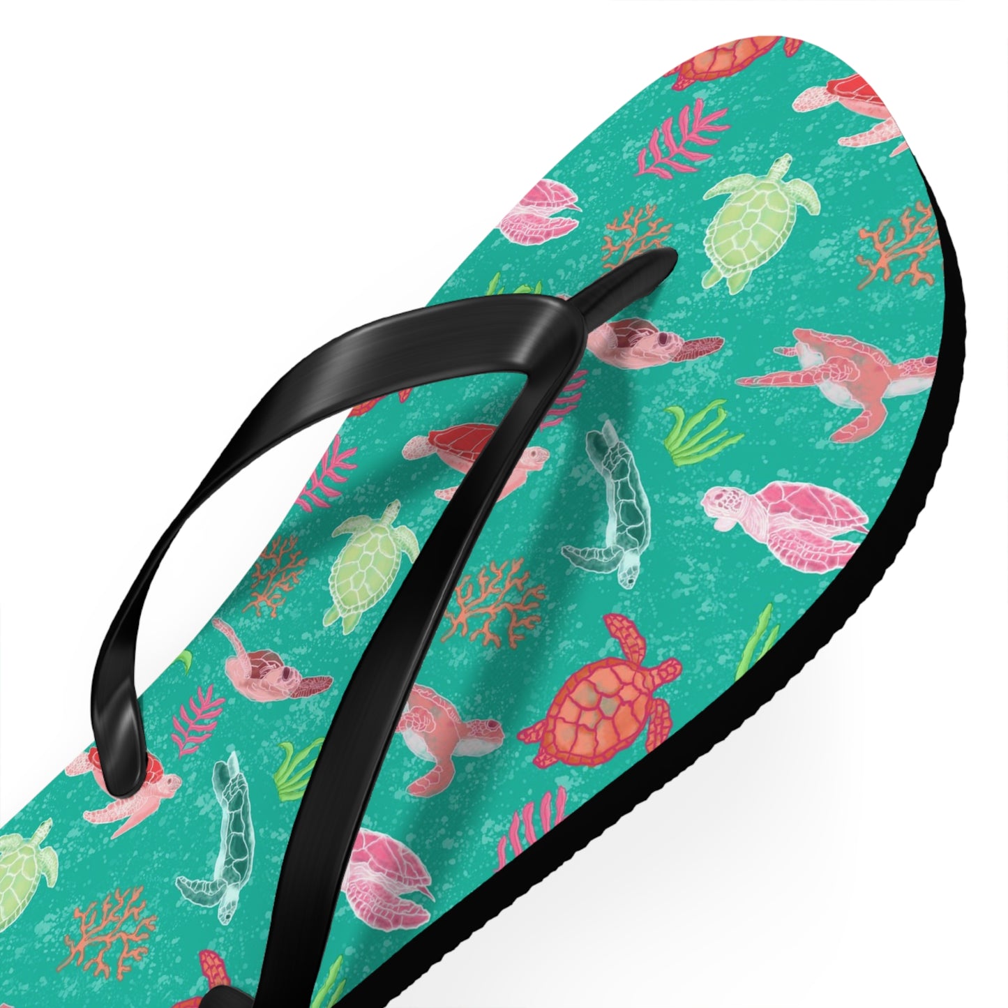 Sea Turtles Flip Flops