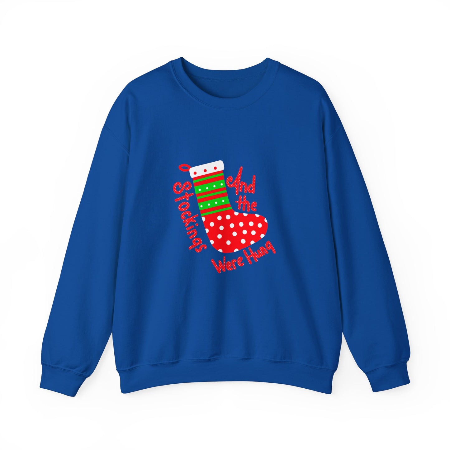 Christmas Stocking Unisex Heavy Blend™ Crewneck Sweatshirt