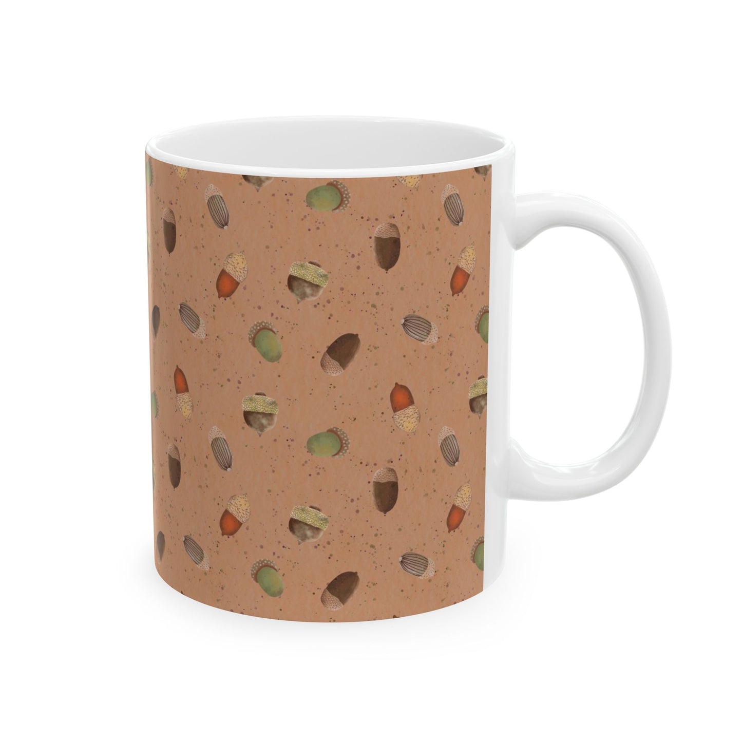 Acorns Ceramic Mug 11oz