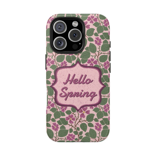 Pink Dogwoods — Hello Spring Tough Phone Cases