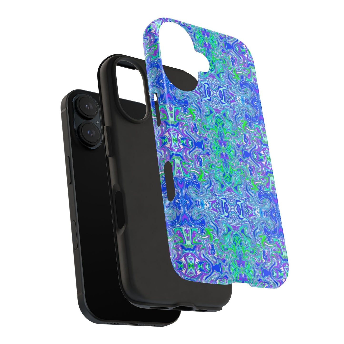 Boho Lavender Garden Tough Phone Cases