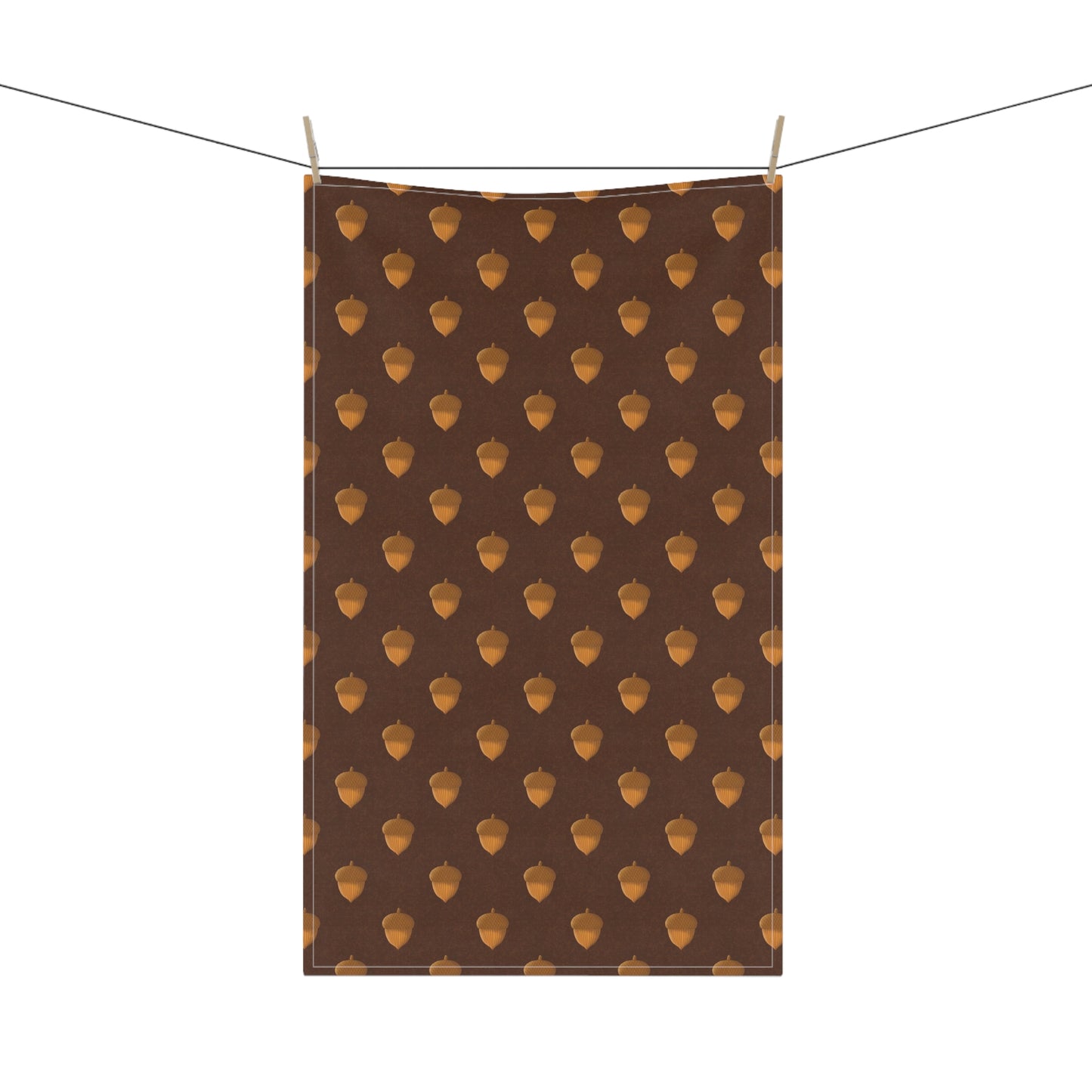 Acorns Polka Dot Kitchen Towel