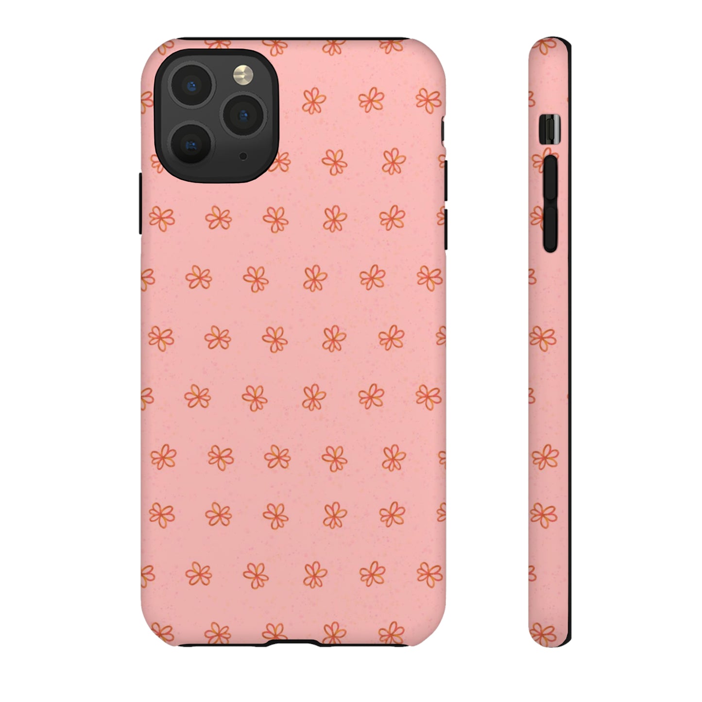 Pink Meadow Flowers Tough Cases