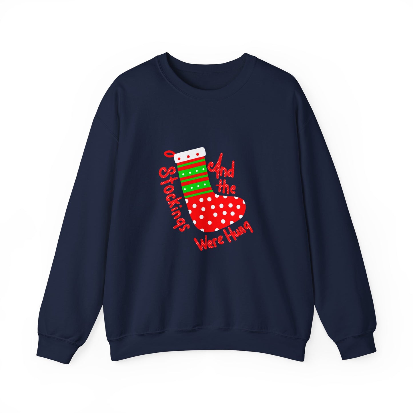 Christmas Stocking Unisex Heavy Blend™ Crewneck Sweatshirt