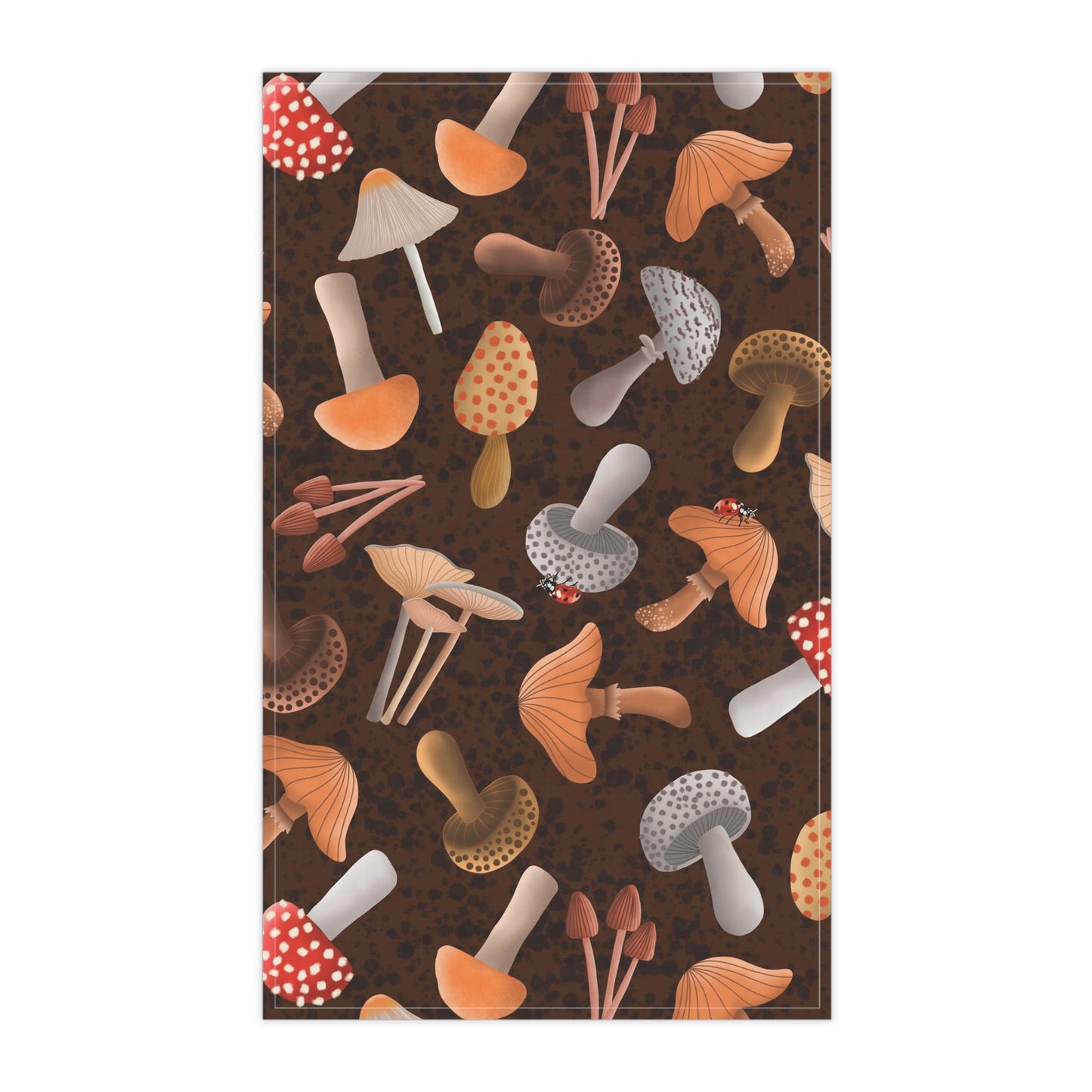 Mushrooms Kitchen Towel