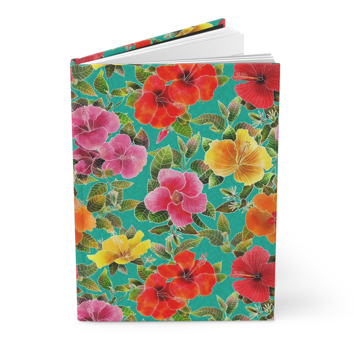 Hibiscus Garden Hardcover Journal Matte