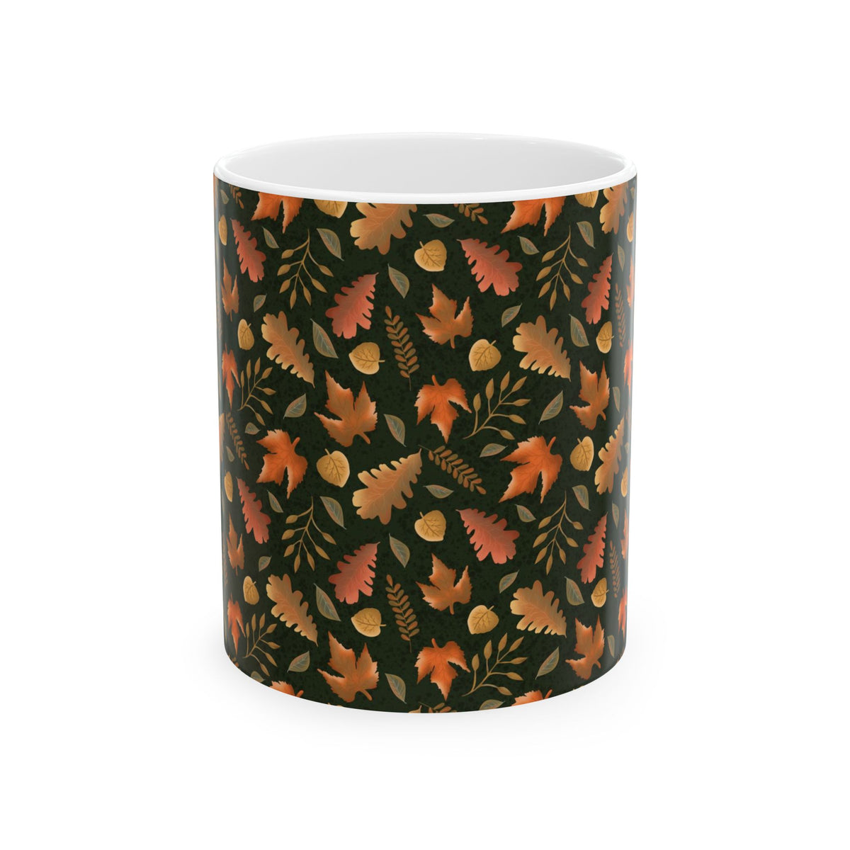 Falling Leaves Ceramic Mug 11oz