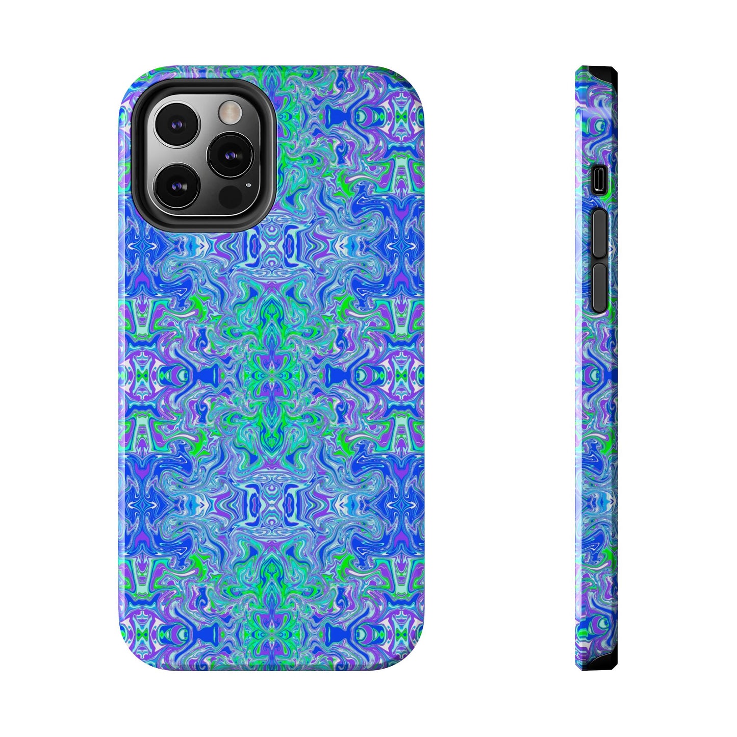 Boho Lavender Garden Tough Phone Cases