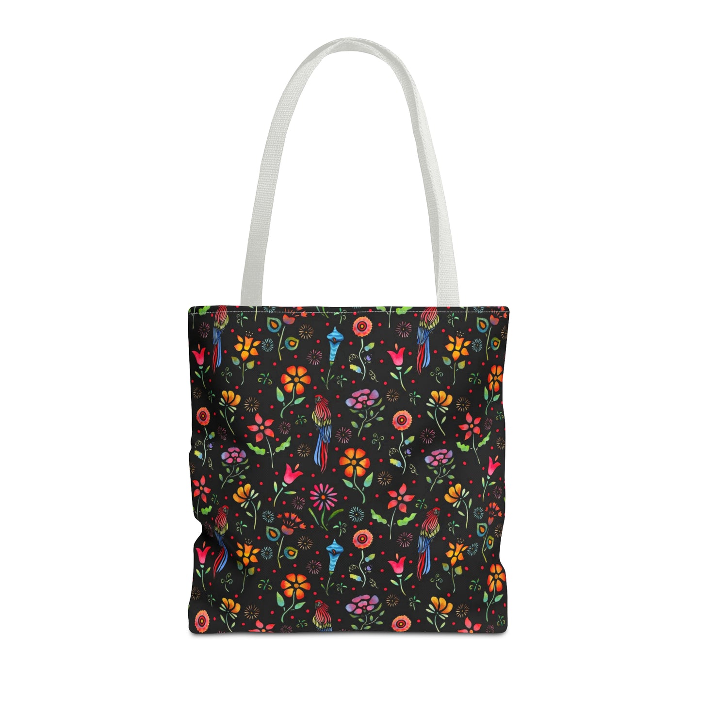 Frida Flowers Tote Bag