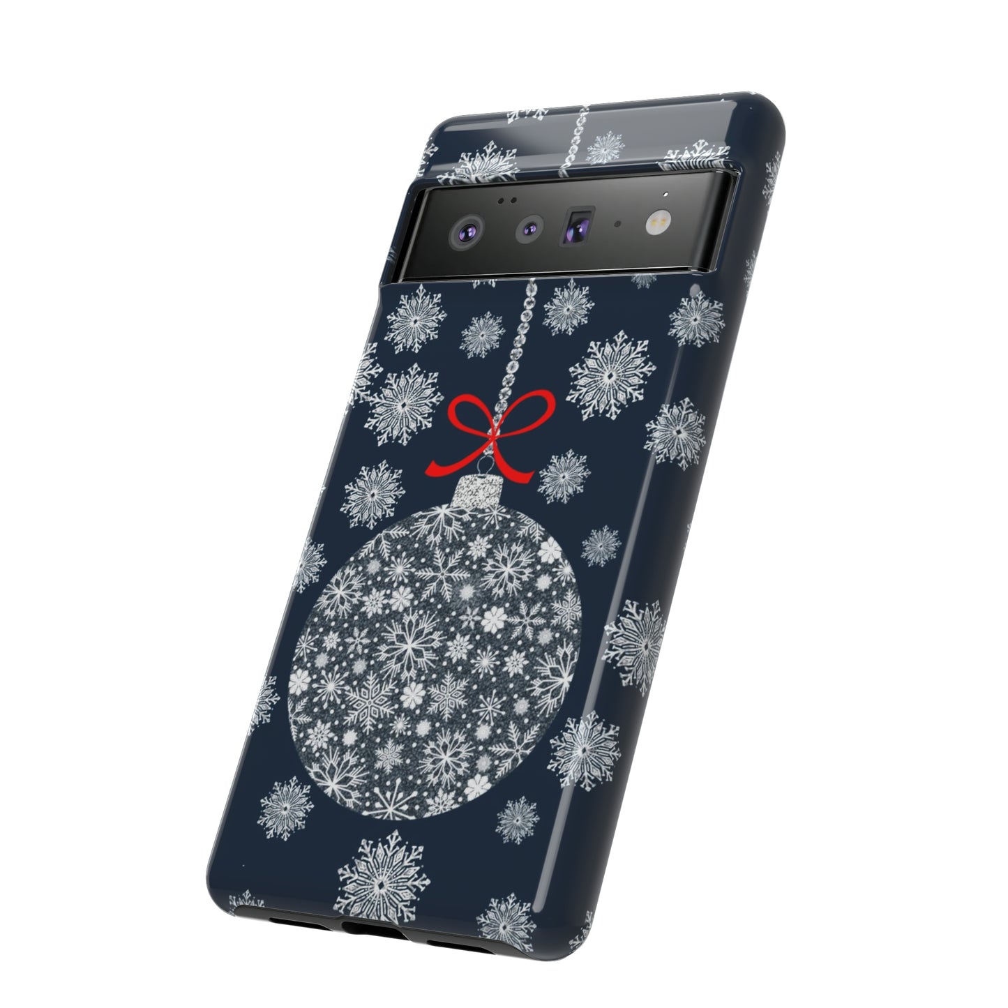 Sparkly Snowflake Bauble Tough Cases - Snowflake Bauble phone case