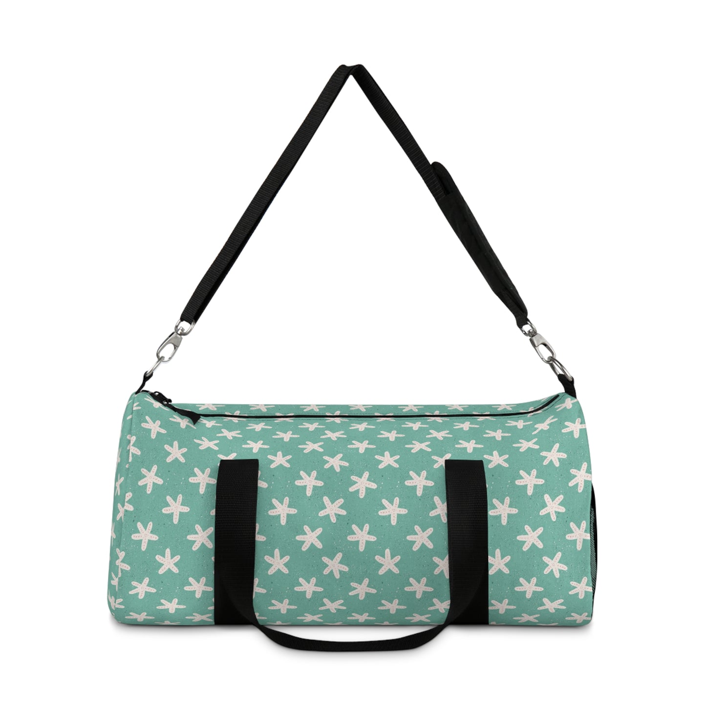 Starfish in Sea Green Duffel Bag