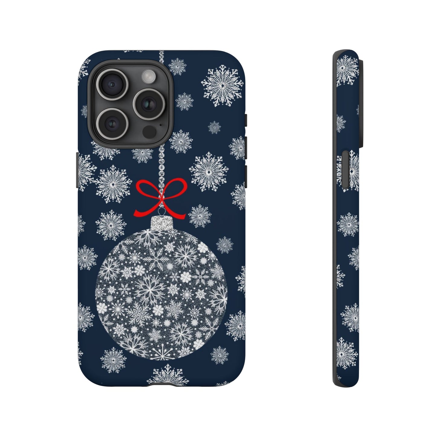 Sparkly Snowflake Bauble Tough Cases - Snowflake Bauble phone case