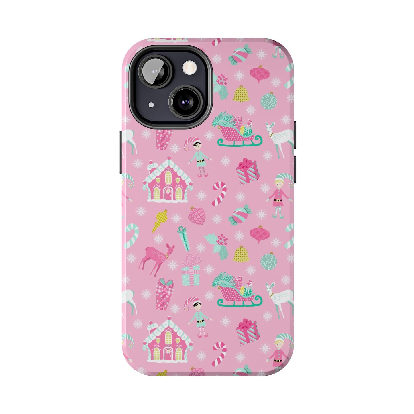 Pastel Christmas Tough Phone Cases