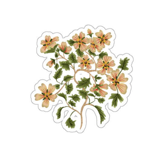 Potentilla Die Cut Sticker